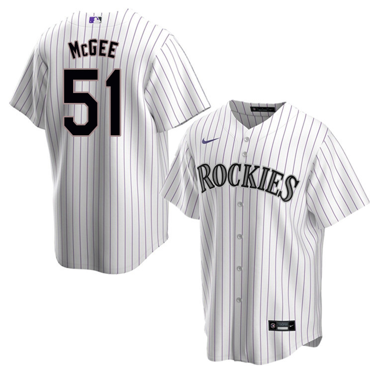 Nike Men #51 Jake McGee Colorado Rockies Baseball Jerseys Sale-White